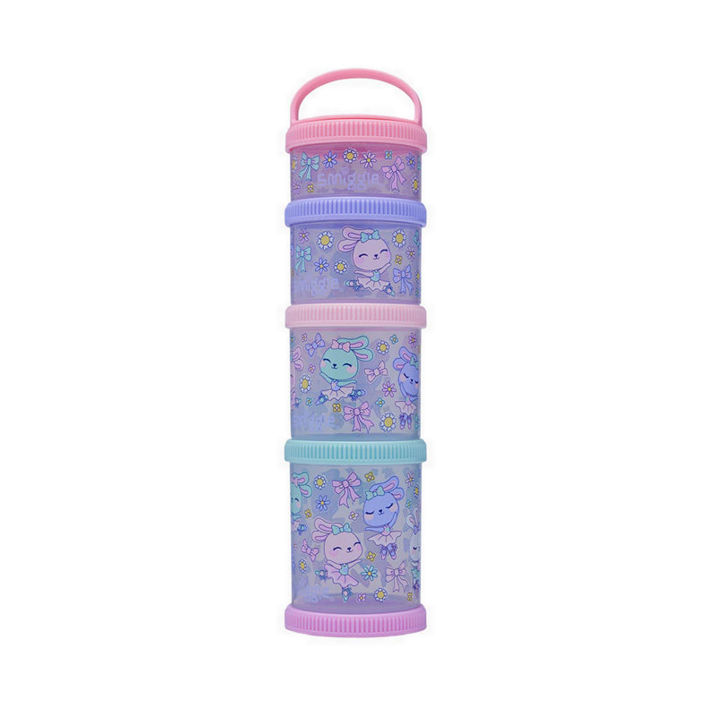 Smiggle CONT SNACK STK PLAYTIME X4 - IGL458497PNK