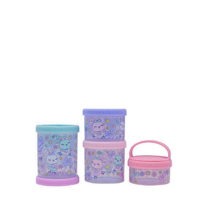 Smiggle CONT SNACK STK PLAYTIME X4 - IGL458497PNK