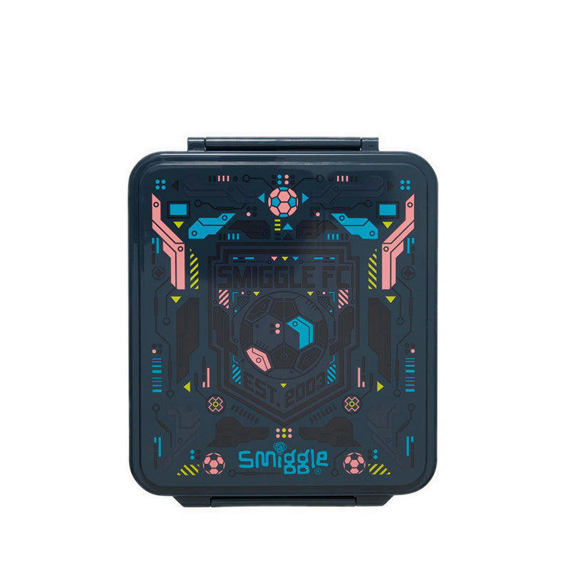 Smiggle Power Play Bento Lunchbox With Insulated Food Jar - IGL458647GRY
