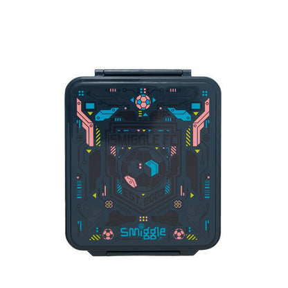 Smiggle Power Play Bento Lunchbox With Insulated Food Jar - IGL458647GRY