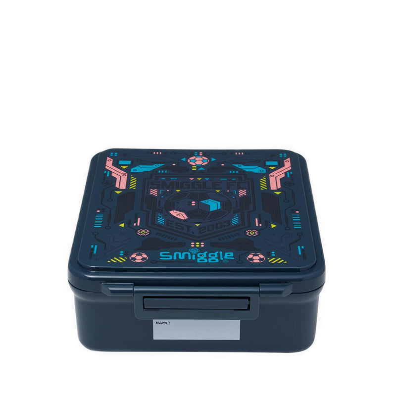 Smiggle Power Play Bento Lunchbox With Insulated Food Jar - IGL458647GRY