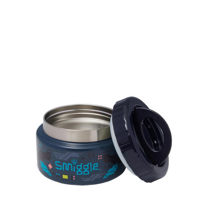 Smiggle Power Play Bento Lunchbox With Insulated Food Jar - IGL458647GRY
