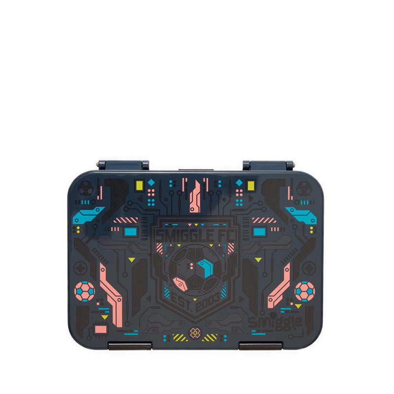 Smiggle Power Play Medium Bento Lunchbox - IGL458697GRY