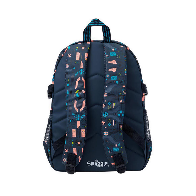 Smiggle Power Play Classic Backpack - IGL458708GRY