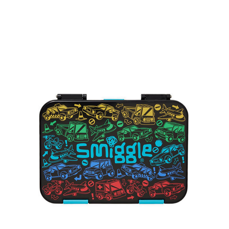 Smiggle I Spy Medium Happy Bento Lunchbox - IGL458719BLK