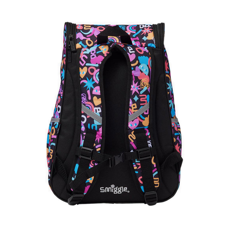 Smiggle Unreal Reflect Backpack - IGL458889BLK