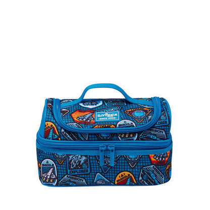 Smiggle Unreal Double Decker Lunchbag - IGL458910NAV