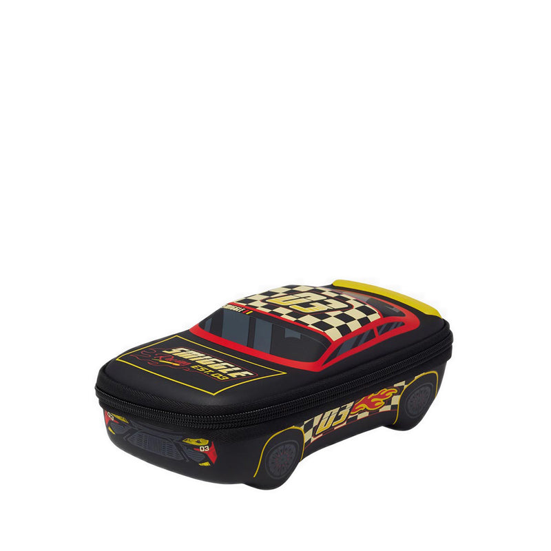 Smiggle Pitstop Hardtop Car pencil case - IGL458912BLK