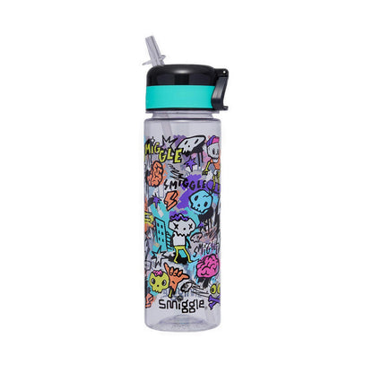 Smiggle Unreal Hydrate Plastic Drink Bottle 650ml - IGL458915BLG