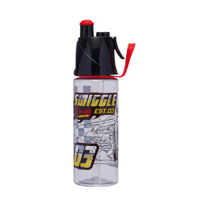 Smiggle Pitstop Spritz Plastic Drink Bottle 560Ml - IGL458917BLK