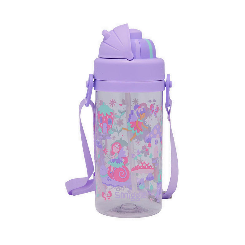Smiggle I SpyTeeny Tiny Plastic Drink Bottle With Strap 400Ml - IGL458987LIL