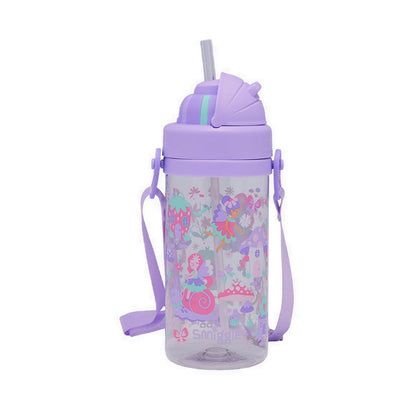 Smiggle I SpyTeeny Tiny Plastic Drink Bottle With Strap 400Ml - IGL458987LIL
