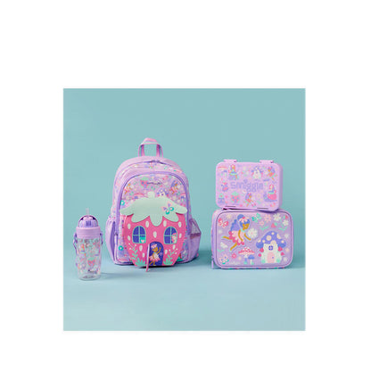 Smiggle I SpyTeeny Tiny Plastic Drink Bottle With Strap 400Ml - IGL458987LIL