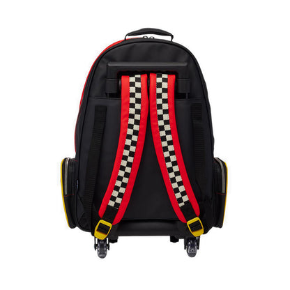 Smiggle Pitstop Trolley Backpack With Light Up Wheels - IGL458989BLK