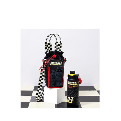Smiggle Pitstop Bottle Bag with Strap - IGL459033BLK