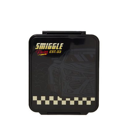 Smiggle Pitstop Bento Lunchbox With Insulated Food Jar - IGL459248BLK