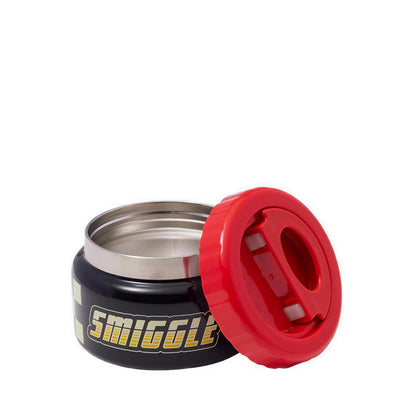 Smiggle Pitstop Bento Lunchbox With Insulated Food Jar - IGL459248BLK