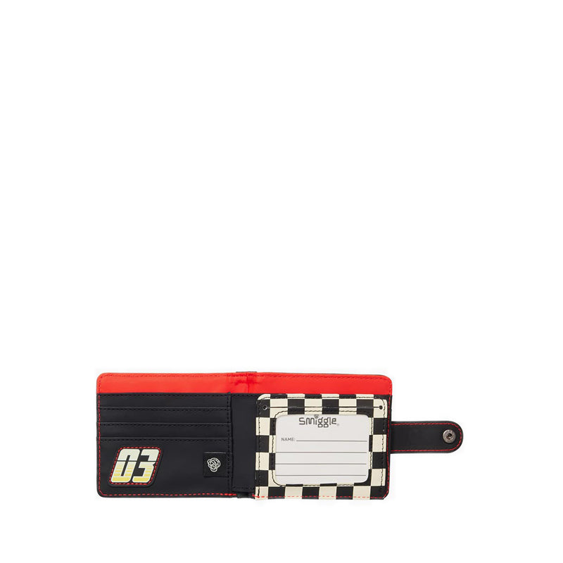Smiggle Pitstop Jet Wallet - IGL459251BLK
