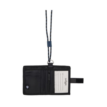 Smiggle Minecraft Wallet with cord lanyard - IGL459397BLK