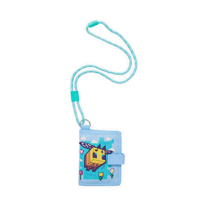 Smiggle Minecraft Wallet with cord lanyard - IGL459397LBL