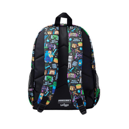 Smiggle Minecraft Classic Backpack - IGL459398BLK