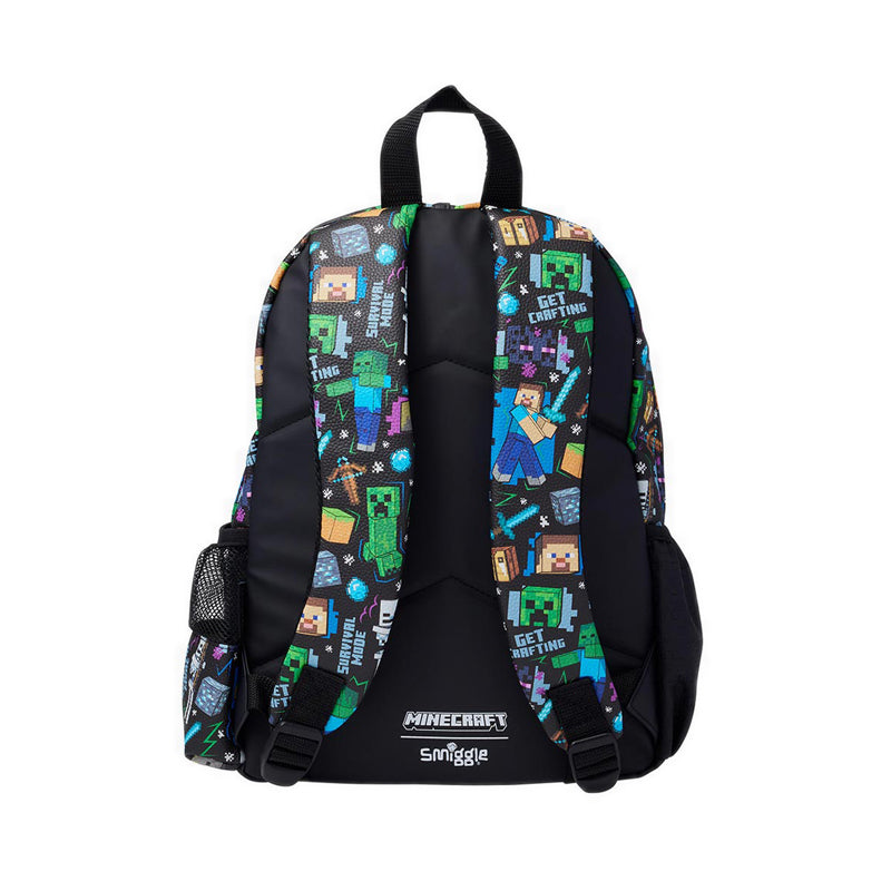 Smiggle Minecraft Junior Character Backpack - IGL459408BLK
