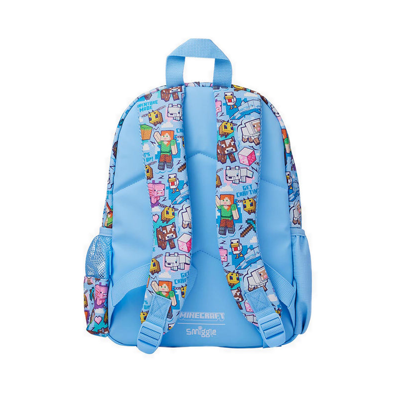 Smiggle Minecraft Junior Character Backpack - IGL459408LBL