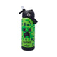 Smiggle Minecraft Squiggle Insulated Stainless Steel Drink Bottle 550Ml - IGL459416GRN