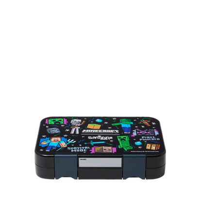 Smiggle Minecraft Medium Bento Lunchbox - IGL459417BLK