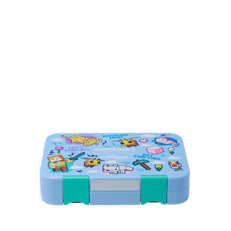 Smiggle Minecraft Medium Bento Lunchbox - IGL459417LBL
