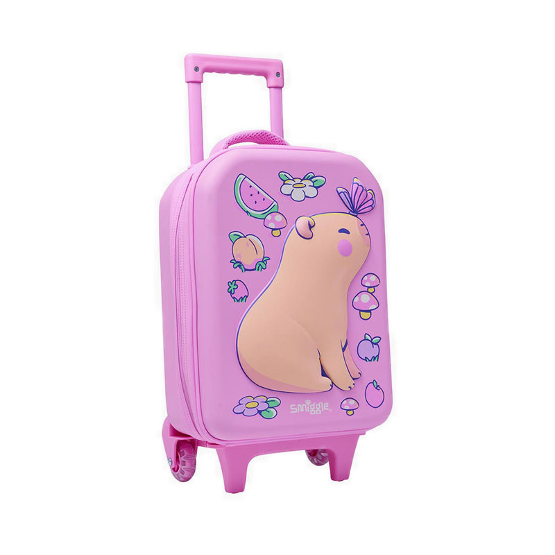 Smiggle Weekend Junior Hardtop Trolley - IGL459578PNK
