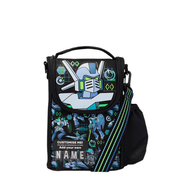 Smiggle Weekend Junior ID Lunchbox With Strap - IGL459598BLK