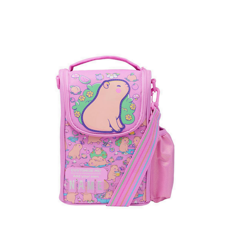 Smiggle Weekend Junior ID Lunchbox With Strap - IGL459598PNK