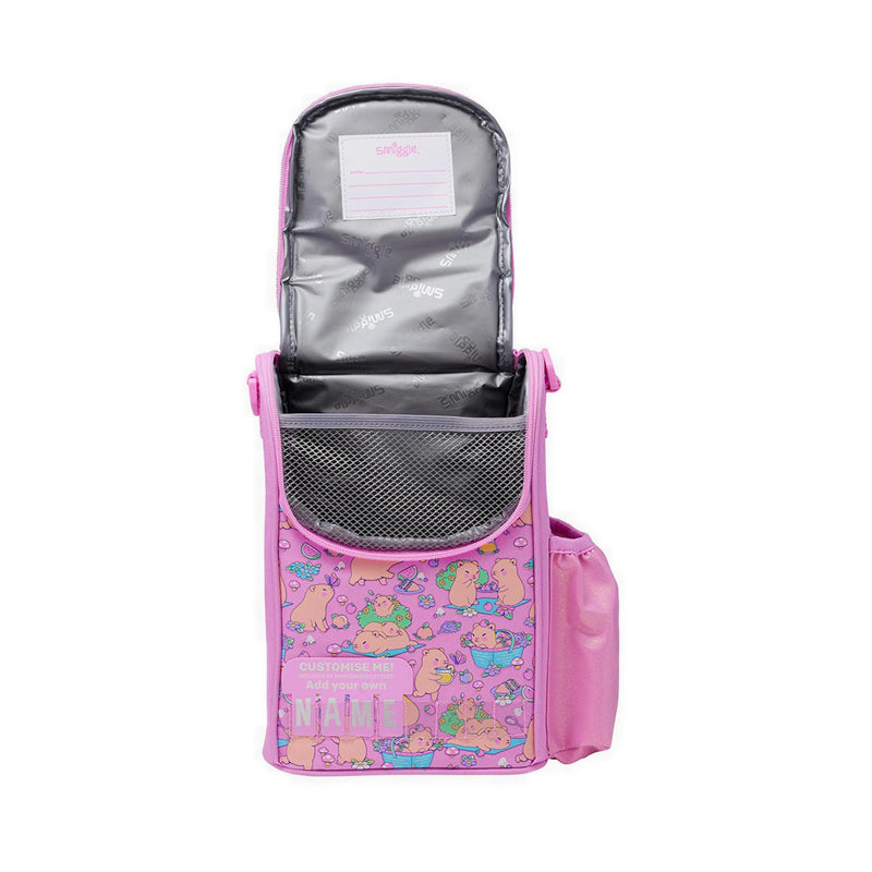 Smiggle Weekend Junior ID Lunchbox With Strap - IGL459598PNK