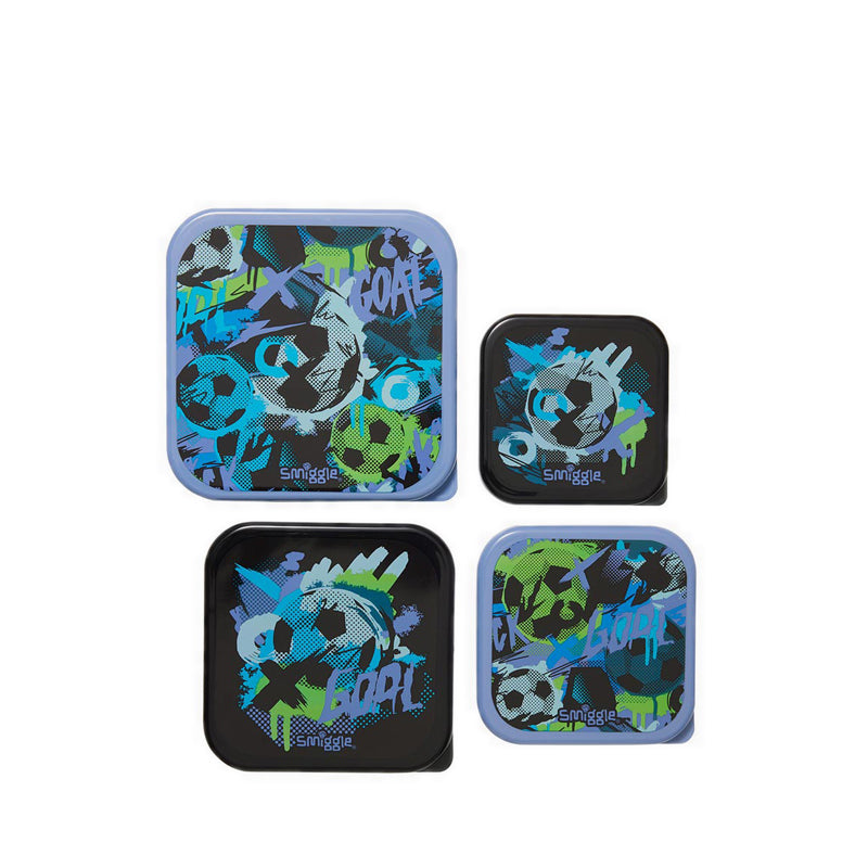 Smiggle Aspire 4 In 1 Containers - IGL459612GRY