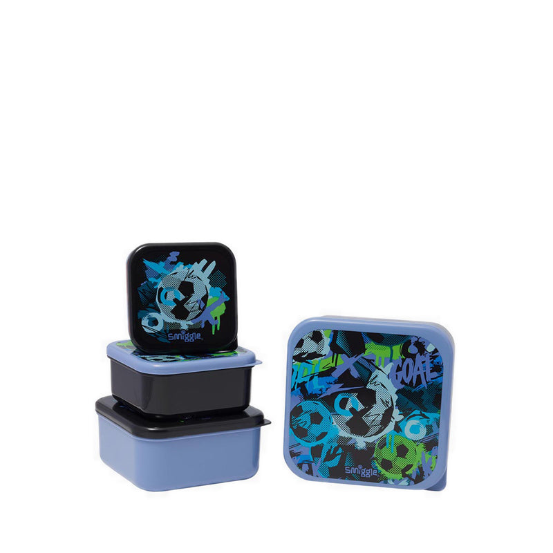 Smiggle Aspire 4 In 1 Containers - IGL459612GRY
