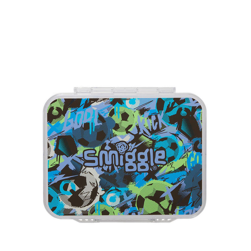 Smiggle Aspire Large See Me Bento Lunchbox - IGL459687GRY