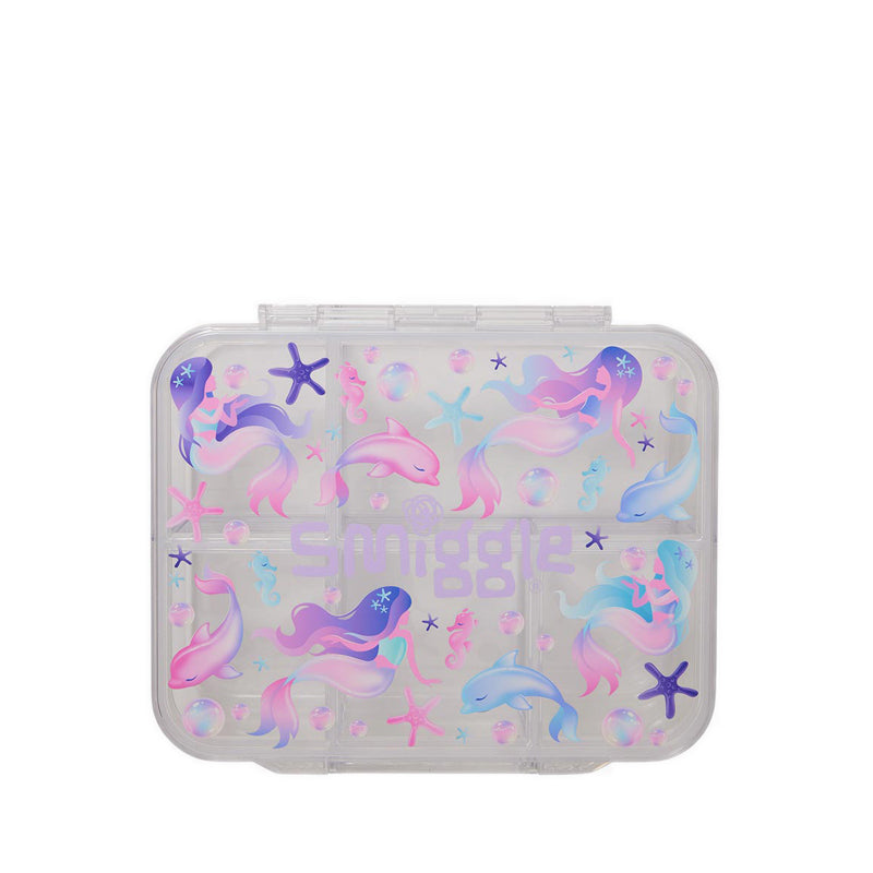 Smiggle Aspire Large See Me Bento Lunchbox - IGL459687PNK