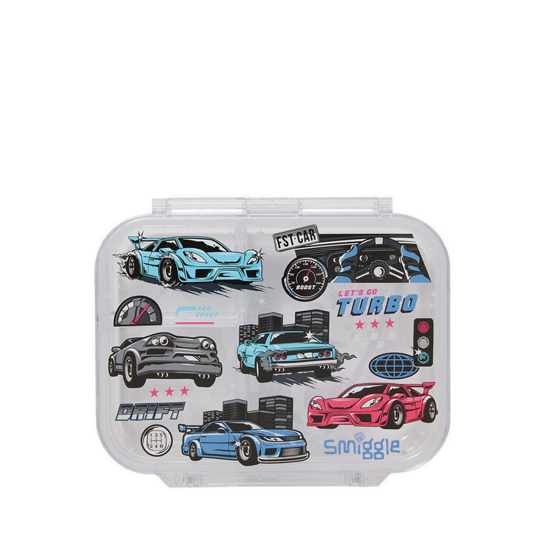 Smiggle Aspire Small See Me Bento Lunchbox - IGL459698BLK