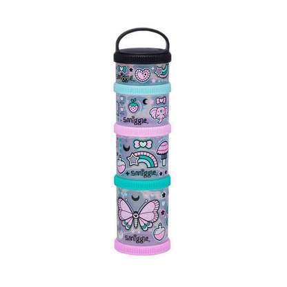 Smiggle Aspire Snack N Stack Containers x4 - IGL459706BLM
