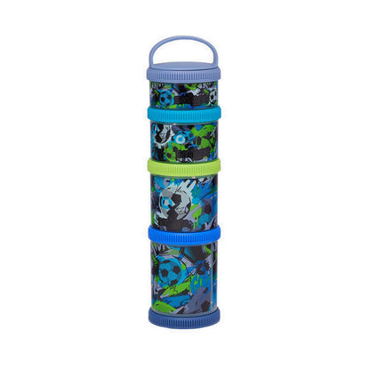 Smiggle Aspire Snack N Stack Containers x4 - IGL459706GRY