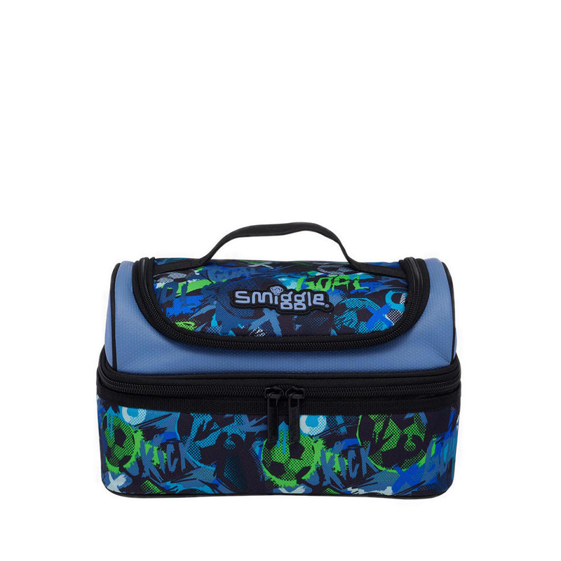 Smiggle Aspire Double Decker Lunchbox - IGL459707GRY