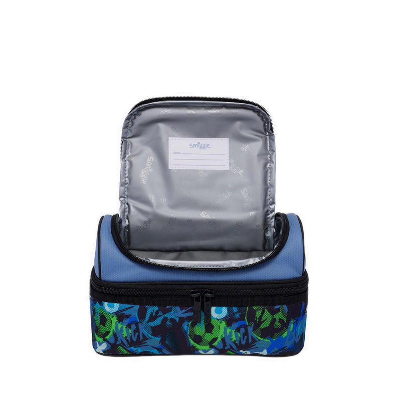 Smiggle Aspire Double Decker Lunchbox - IGL459707GRY