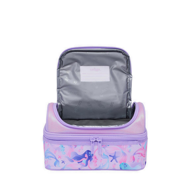Smiggle Aspire Double Decker Lunchbox - IGL459707PNK