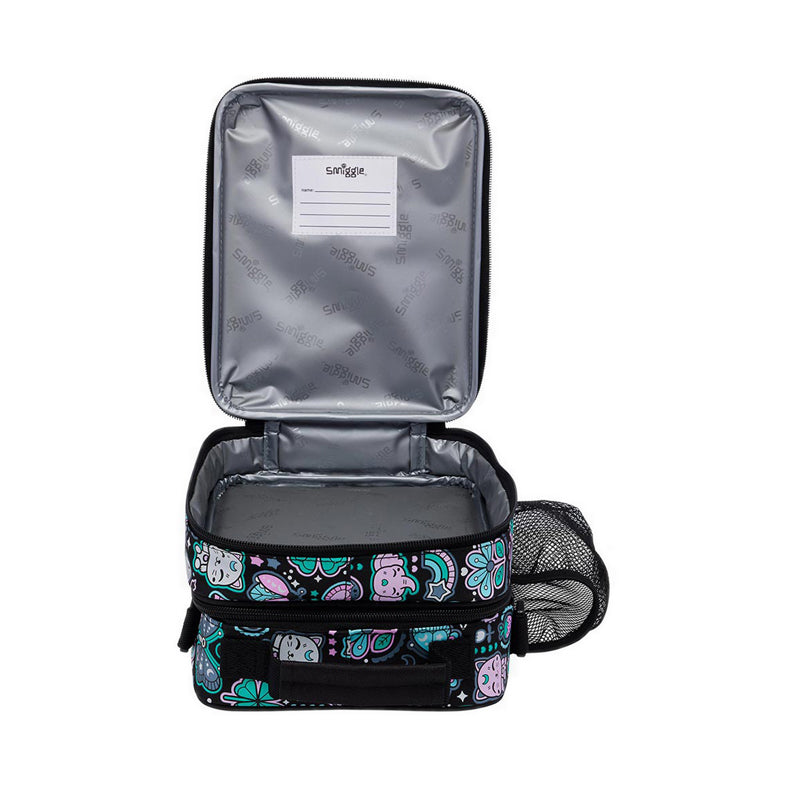 Smiggle Aspire Hardtop Level Lunchbox With Strap - IGL459708BLM
