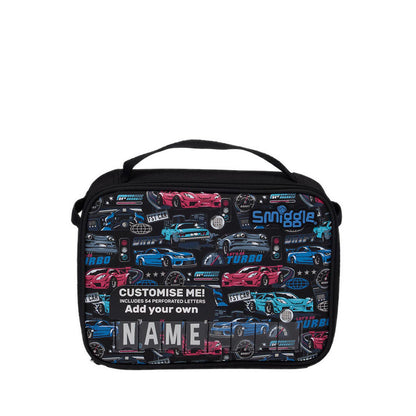 Smiggle Aspire Oblong Attach ID Lunchbox - IGL459714BLK
