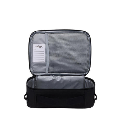 Smiggle Aspire Oblong Attach ID Lunchbox - IGL459714BLK