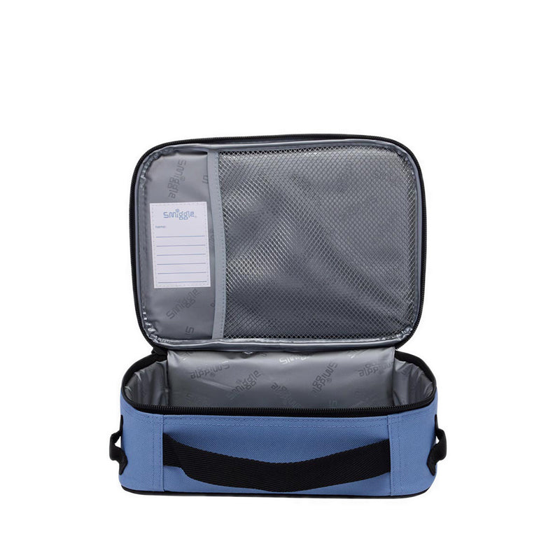 Smiggle Aspire Oblong Attach ID Lunchbox - IGL459714GRY