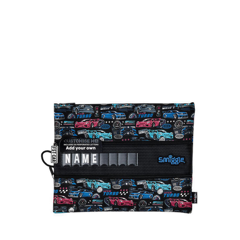 Smiggle Aspire A4 ID Pencil Case - IGL459718BLK