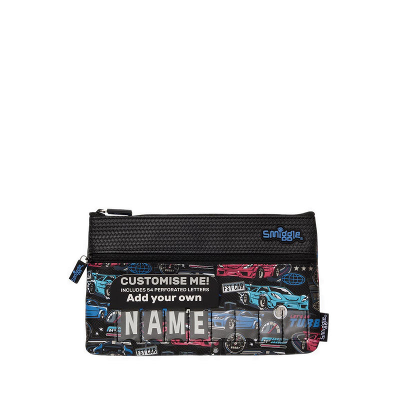Smiggle Aspire All Rounder ID Pencil Case - IGL459719BLK